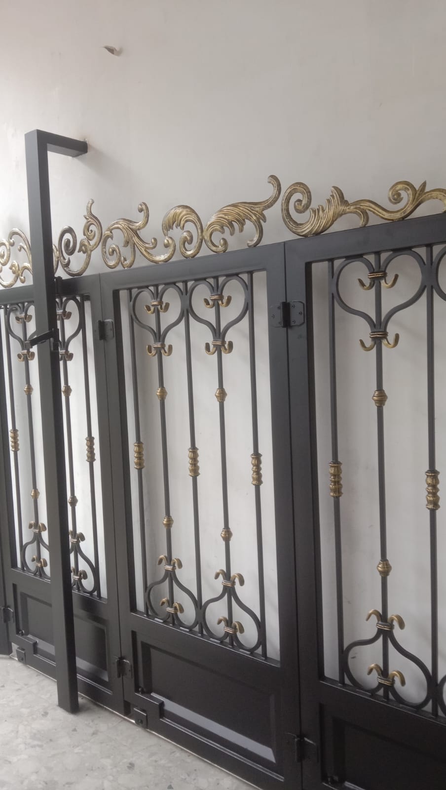 Pagar Besi Tempa Klasik Mewah - Foto 2